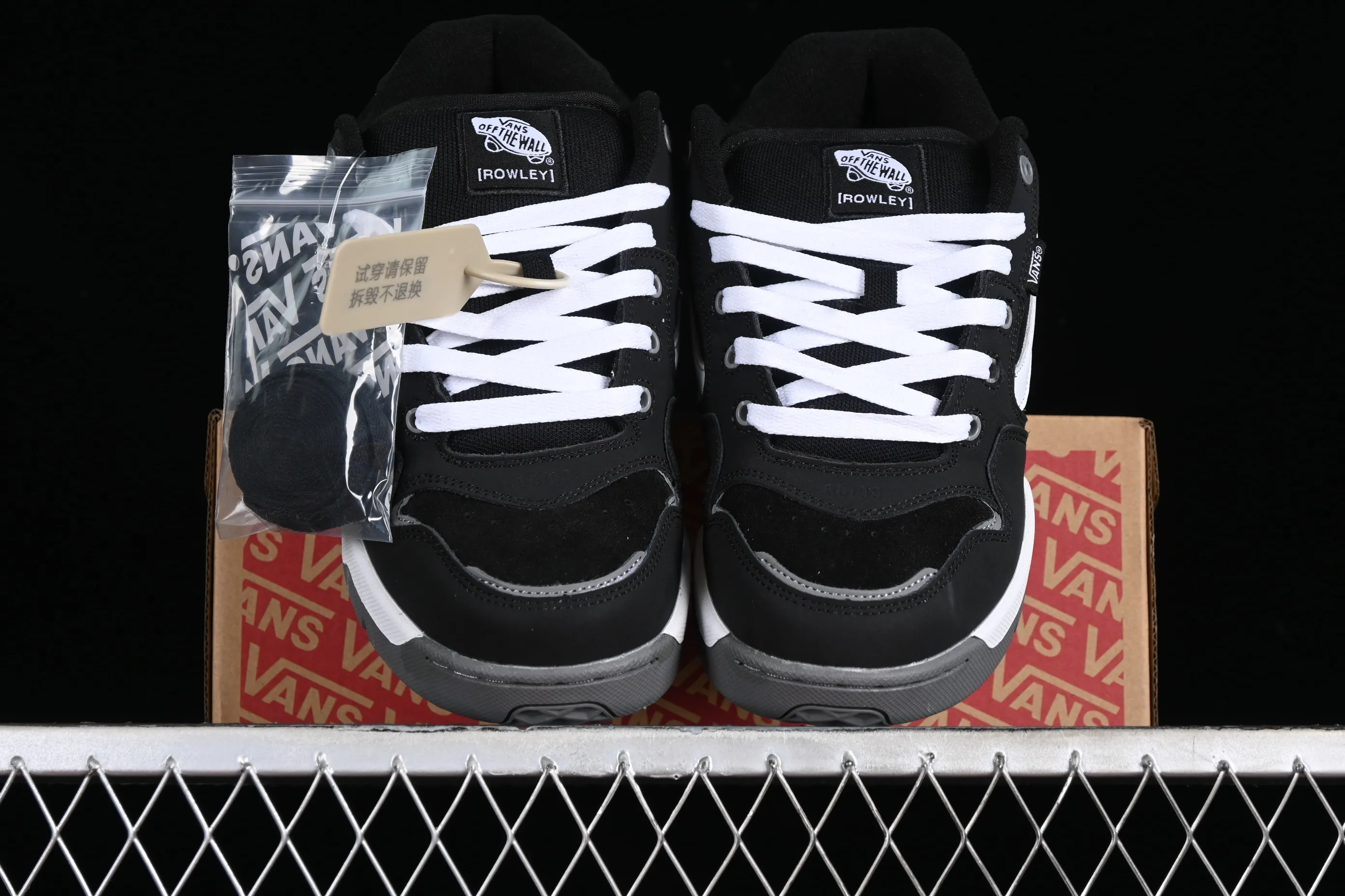 All categories Vans Vans series Vans Mid Vans China Vans Rowley XLT series Vans official shock-absorbing and wear-resistant retro skateboard shoes VN000CTMBA2